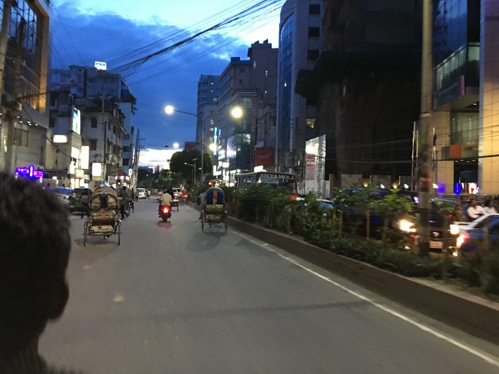 バングラデシュの街並み